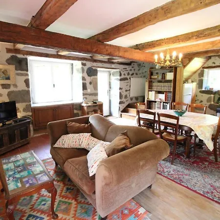 Maison De Charme Au Bord D'un Ruisseau, Calme, Terrasse, Cheminee, Proche Aurillac Et Activites Nature - Fr-1-742-561